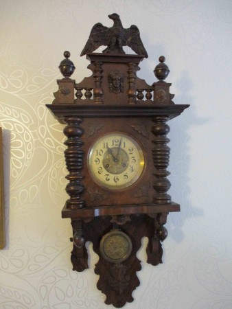 2475 - Hodiny neorenesancni 1890 k hodinari  V - 94 cm  -  3 900 kc 